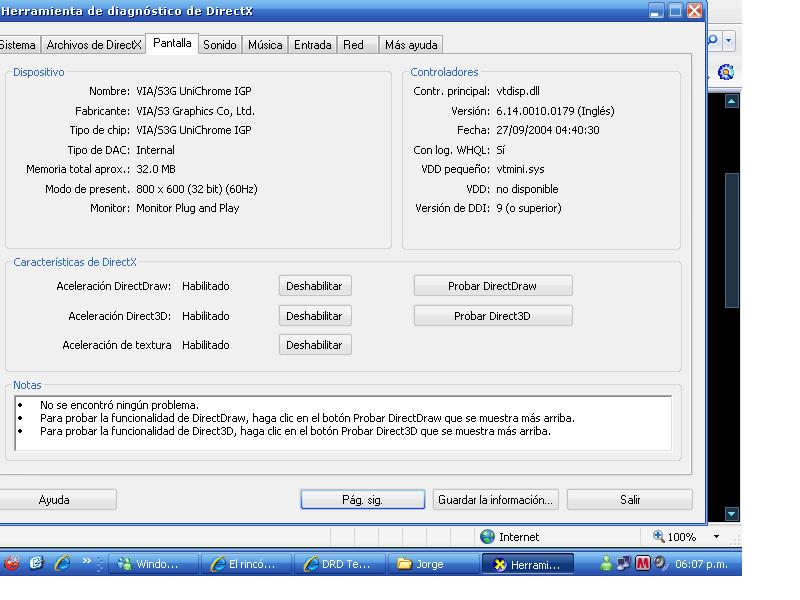 Specs2 Dxdiag