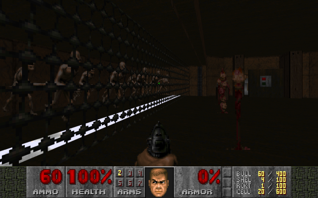 GZDoom's GL mode, +gl_nogl false