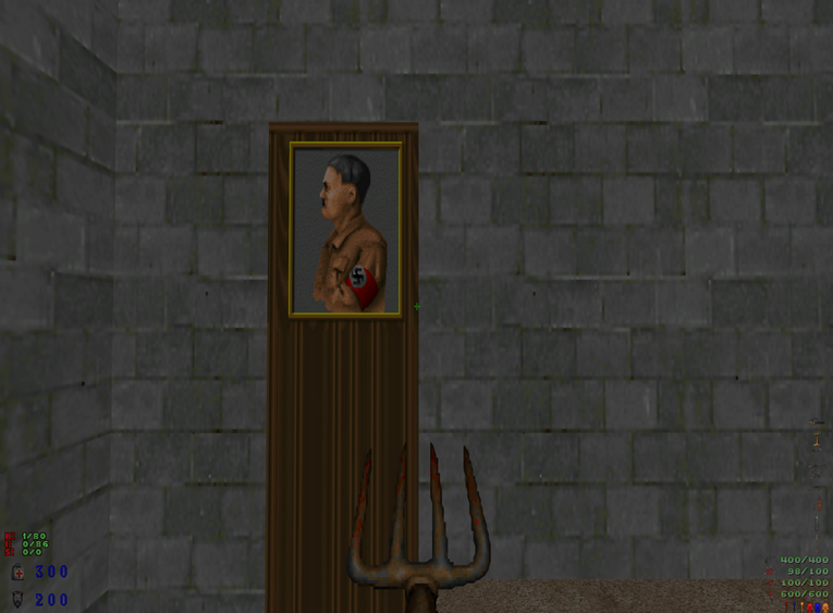 Sidedef middel texture, a independent line. not attached to other lines that makes a sector.